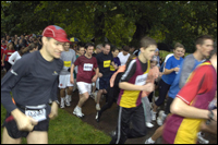 ...and they're off!